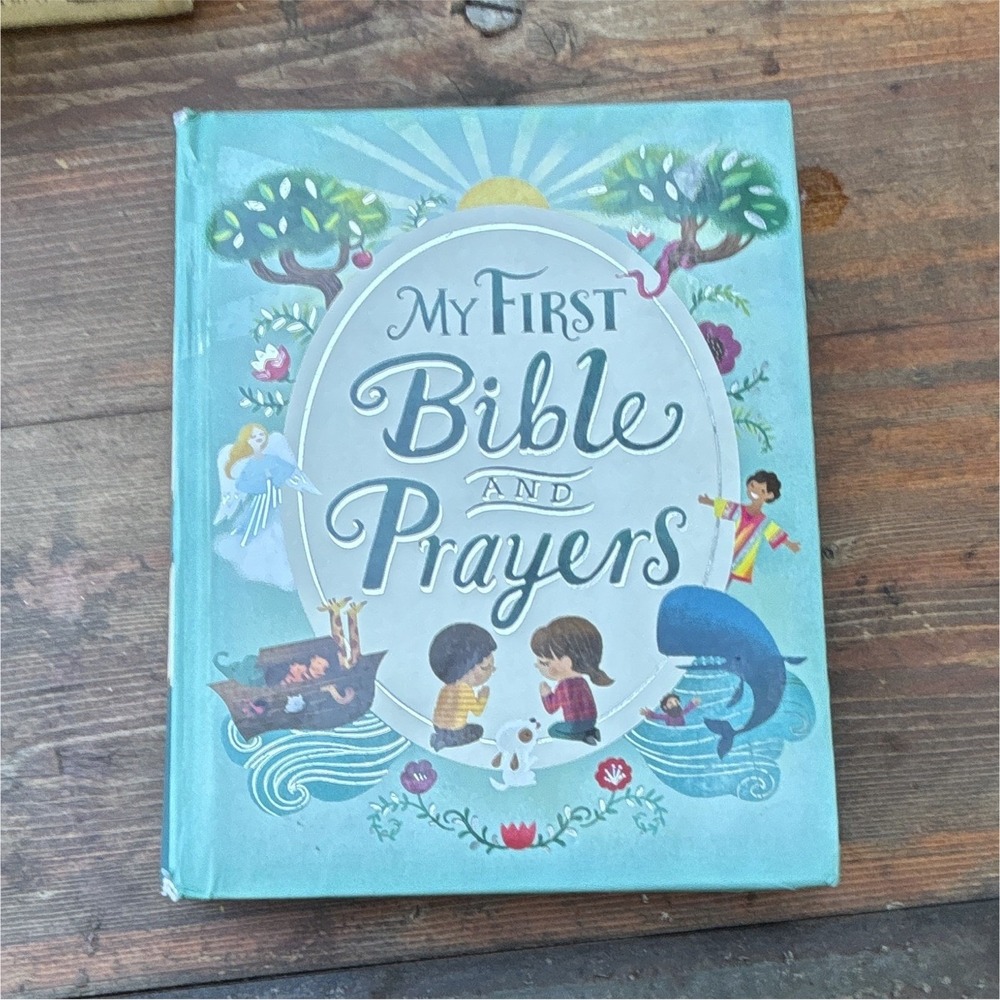 Parragon My First Bible and Prayers Hardcover Ages 4-8 Illustrated Emily Dove